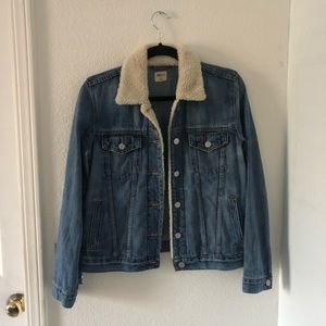 Gap Sherpa- Lined Denim Jacket